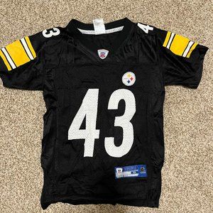 Kids size 8 Troy Polamalu Steelers jersey